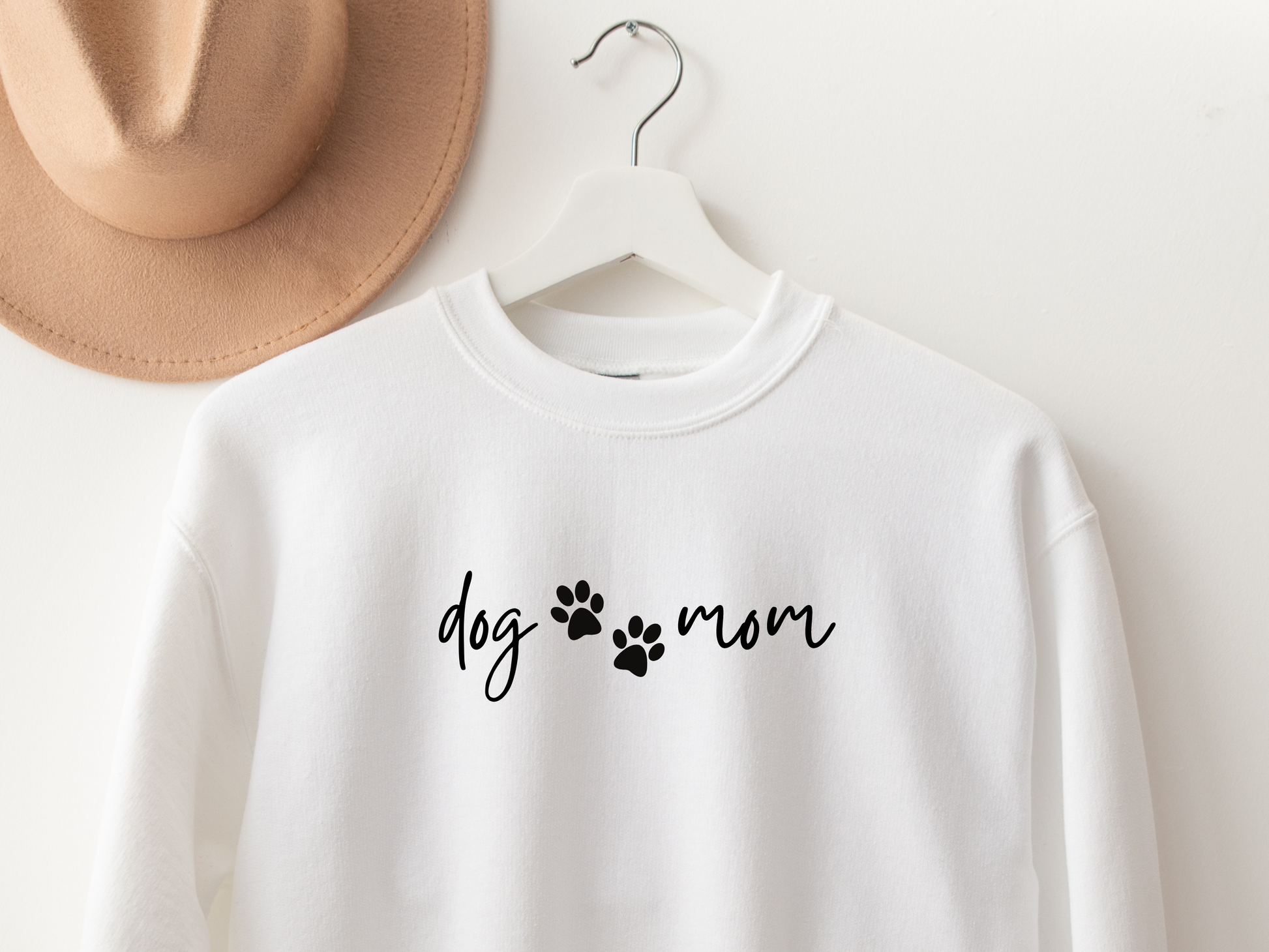 Dog mom sweatshirt, personalized sweatshirt for dog moms, custom dog mom sweatshirt, dog mom apparel, gifts for dog moms, apparel for dog moms
