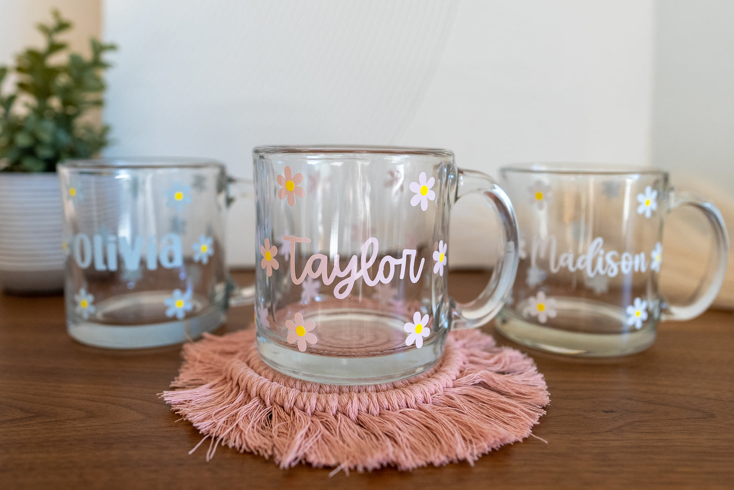 Cute Daisy Personalized Mug