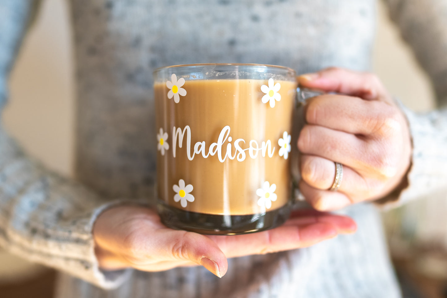 Cute Daisy Personalized Mug