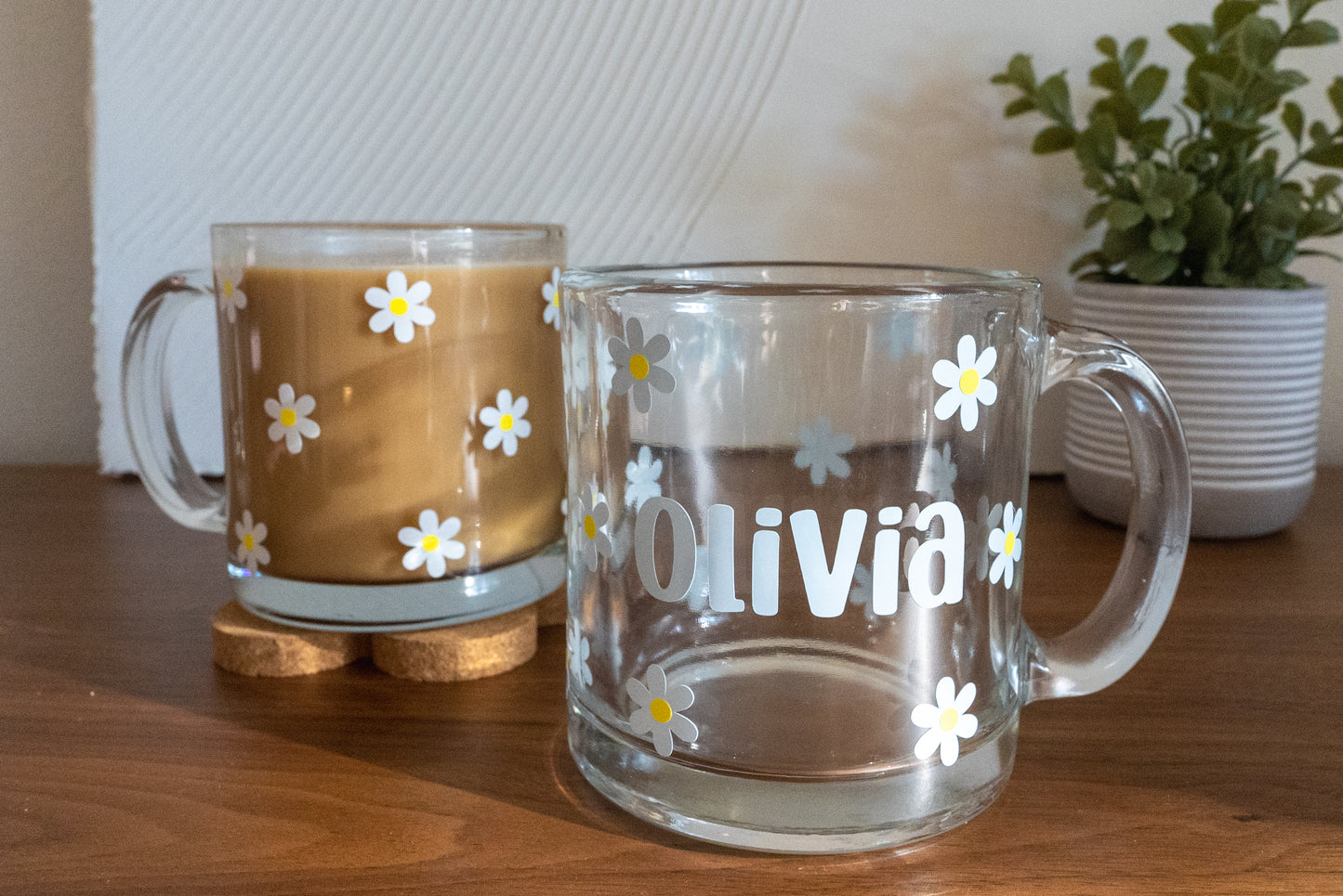 Cute Daisy Personalized Mug
