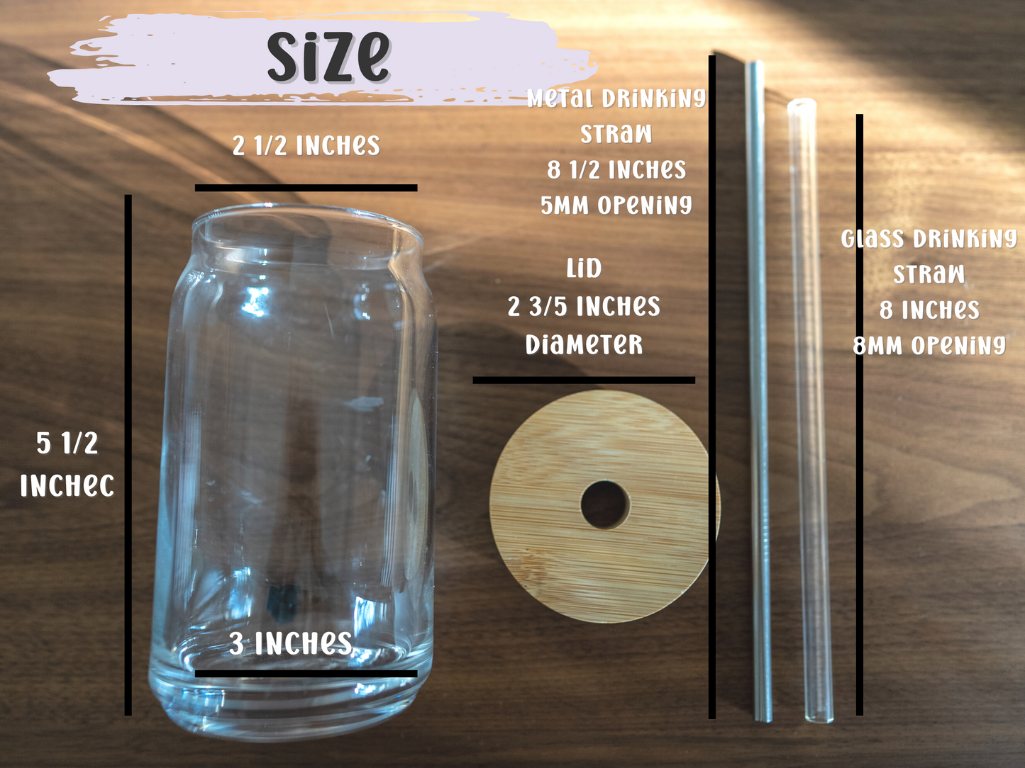 Lid and Straw for Beer Can Glass Cup, Glassware Accessories