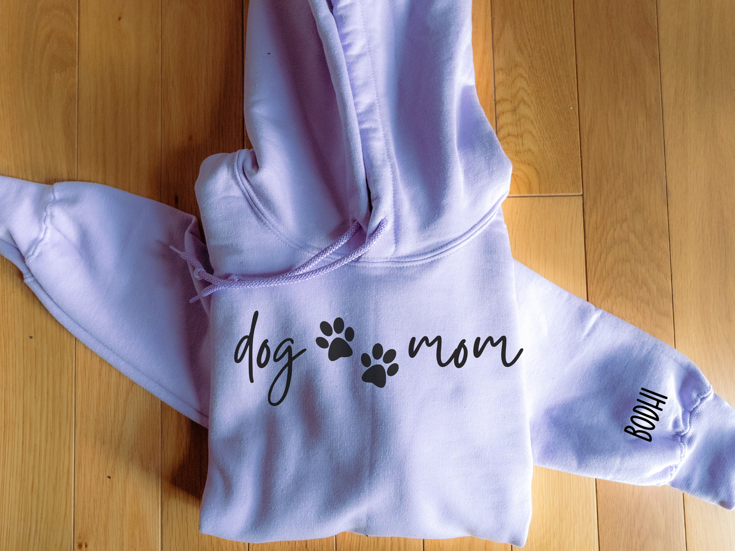 Dog mom sweatshirt, personalized sweatshirt for dog moms, custom dog mom sweatshirt, dog mom apparel, gifts for dog moms, apparel for dog moms