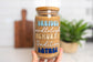 Festive Hanukkah Glass Cup