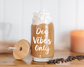 Dog vibes only glass cup, iced coffee cup, beer can glass cup, cup for dog lovers, gifts for dog lovers, dog mom gifts, dog vibes only iced coffee cup