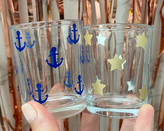 Nautical Shot Glass - Anchor & Star