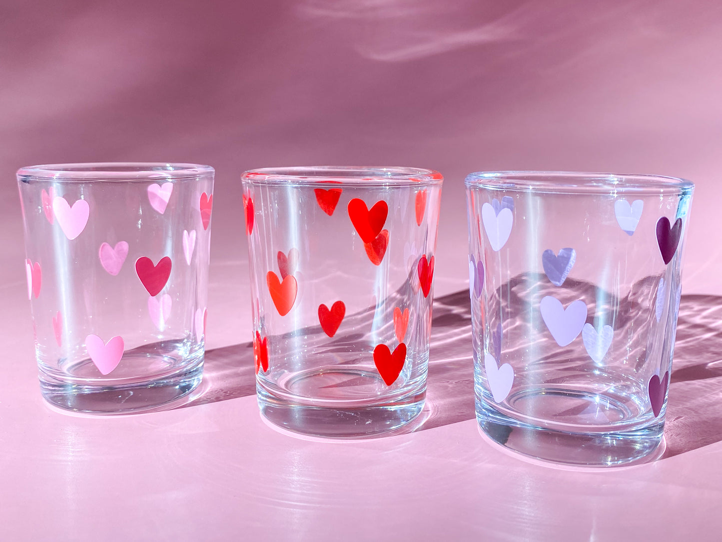 Heart shot glass, Valentine's Day shot glass, bachelorette shot glass, cute shot glasses